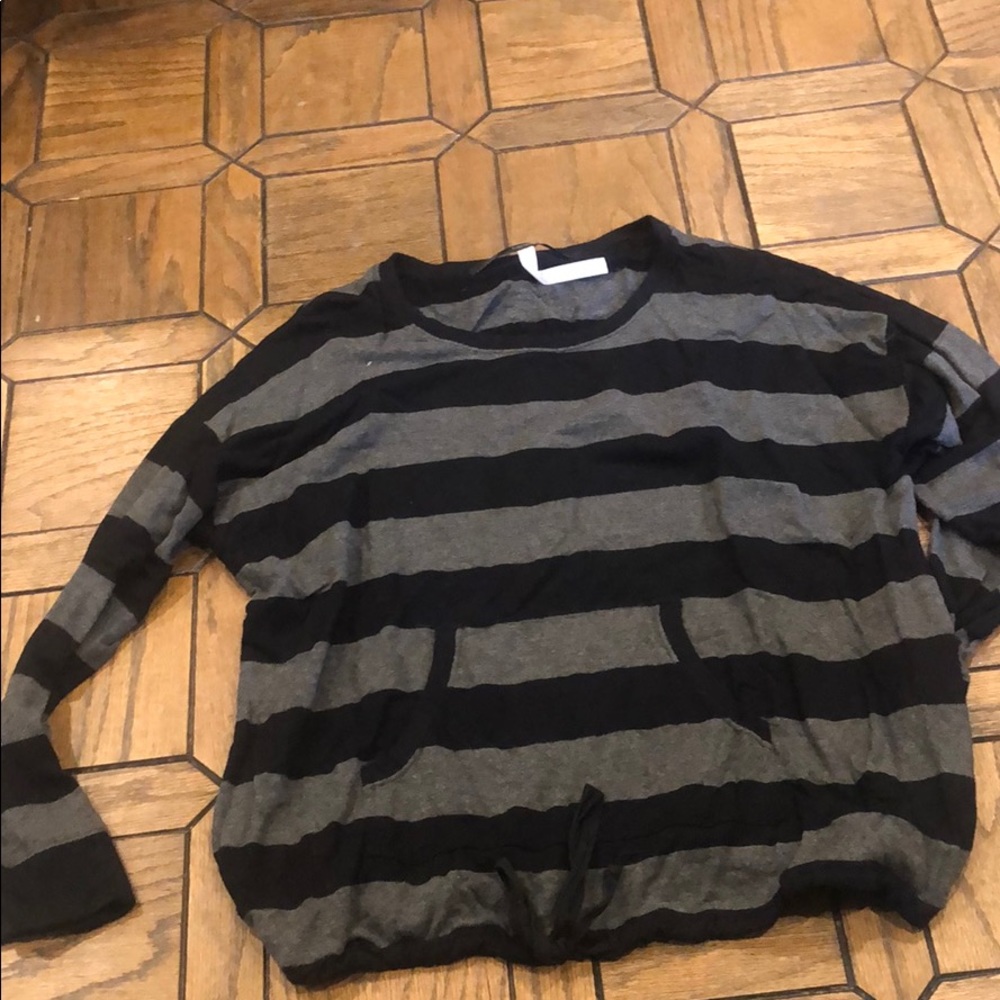 Long sleeve striped shirt